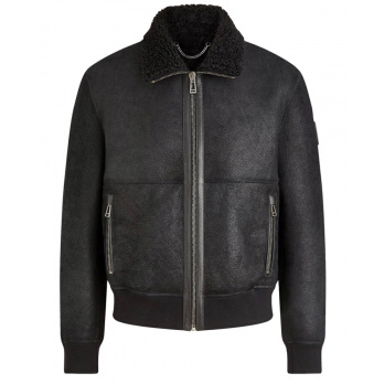 BELSTAFF - Herren Leder Jacke -Trace  Jacket - Black